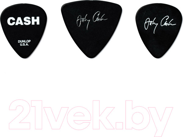 Изображение товара Набор медиаторов Dunlop Manufacturing Johnny Cash Legend Heavy JCPT02H