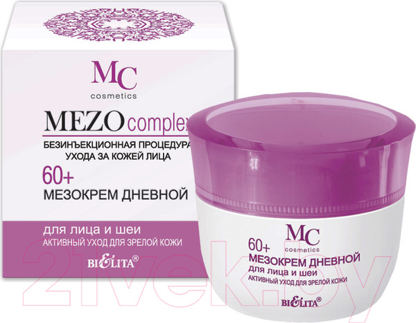 Изображение товара Крем для лица Belita MezoСomplex 60+ активный уход для зрелой кожи дневной (50мл)
