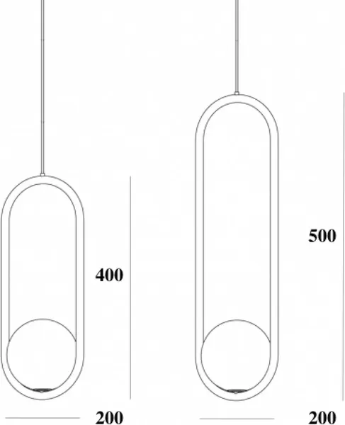 Изображение товара Потолочный светильник Imperiumloft Hoop-B01 / 212753-22