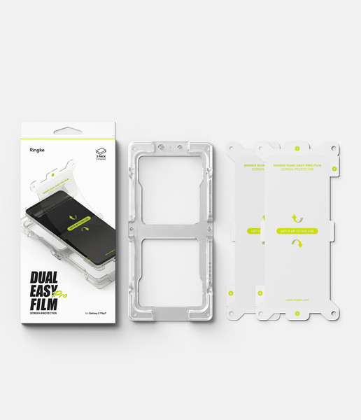 Изображение товара Набор защитных пленок для телефона Ringke Dual Easy Pro для Galaxy Z Flip 7 (2шт)