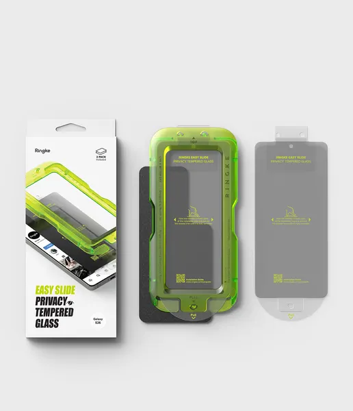 Изображение товара Набор защитных стекол для телефона Ringke Easy Slide Privacy для Galaxy S26 (2шт)