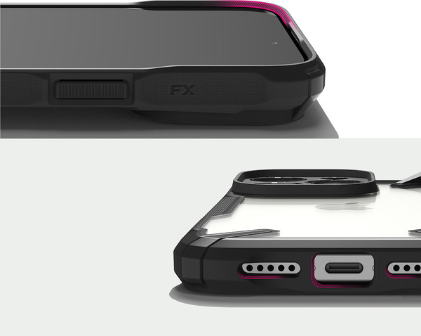 Изображение товара Чехол-накладка Ringke Fusion X для iPhone 15 Pro Max (Black)