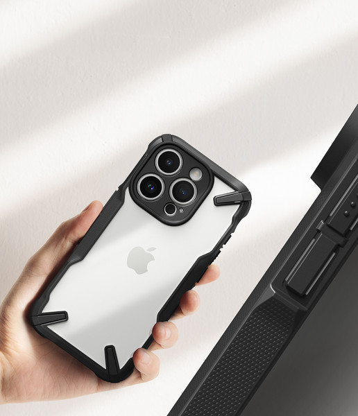 Изображение товара Чехол-накладка Ringke Fusion X для iPhone 15 Pro Max (Black)