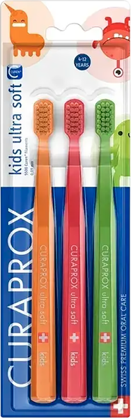 Набор зубных щеток Curaprox CS Kids/3 (3шт)