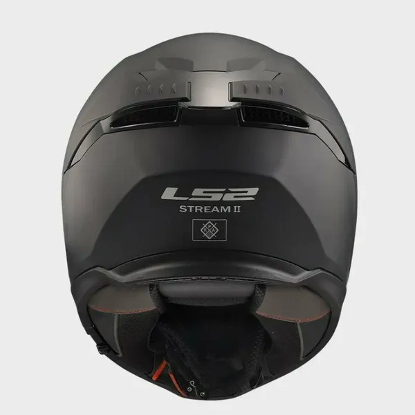 Изображение товара Мотошлем LS2 FF808 Stream II Solid (XS, черный матовый)