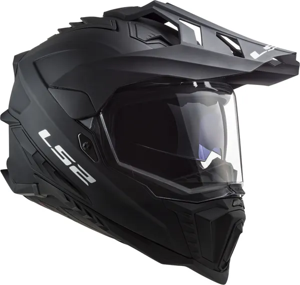 Изображение товара Мотошлем LS2 MX701 Explorer Solid (XL, черный матовый)
