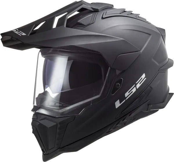 Изображение товара Мотошлем LS2 MX701 Explorer Solid (XL, черный матовый)