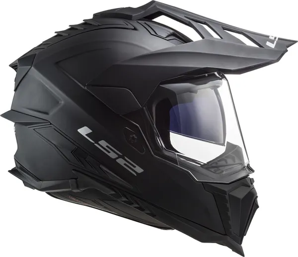 Изображение товара Мотошлем LS2 MX701 Explorer Solid (XL, черный матовый)