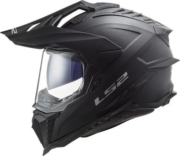 Изображение товара Мотошлем LS2 MX701 Explorer Solid (XL, черный матовый)
