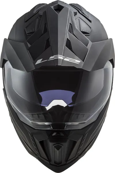 Изображение товара Мотошлем LS2 MX701 Explorer Solid (XL, черный матовый)