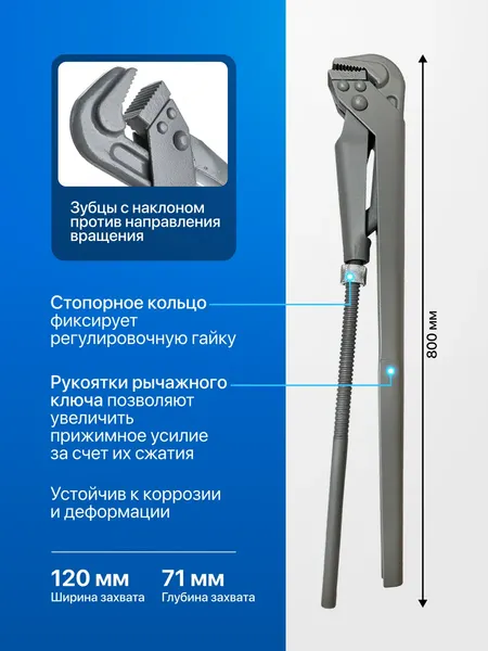 Изображение товара Гаечный ключ Forsage F-684R44 (67281)