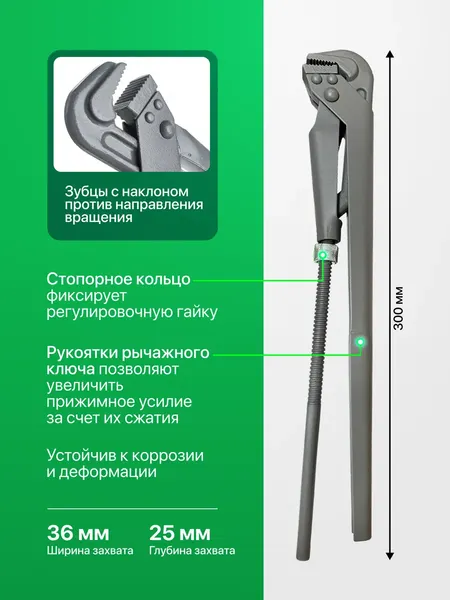 Изображение товара Гаечный ключ RockForce RF-684R14 (67291)