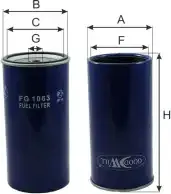 Изображение товара Топливный фильтр GOODWILL FG1063