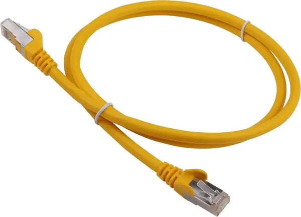 Изображение товара Кабель Lanmaster LAN-PC45/S6-1.0-YL (1м, желтый)