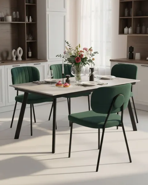 Изображение товара Стул Stool Group Ханна / vd-hanna-hpp697 (велюр зеленый)