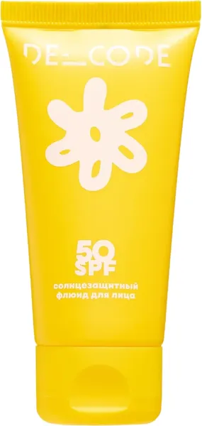 Изображение товара Флюид солнцезащитный Decode Для лица с центеллой SPF50 (50мл)