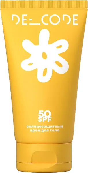 Изображение товара Крем солнцезащитный Decode Для тела с алоэ вера SPF50 (150мл)