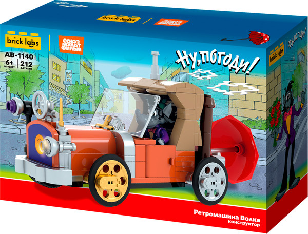 Изображение товара Конструктор Brick Labs Ретромашина Волка / AB-1140