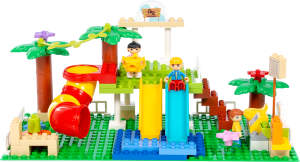 Изображение товара Конструктор Полесье Макси Аквапарк / 94739 (83эл)