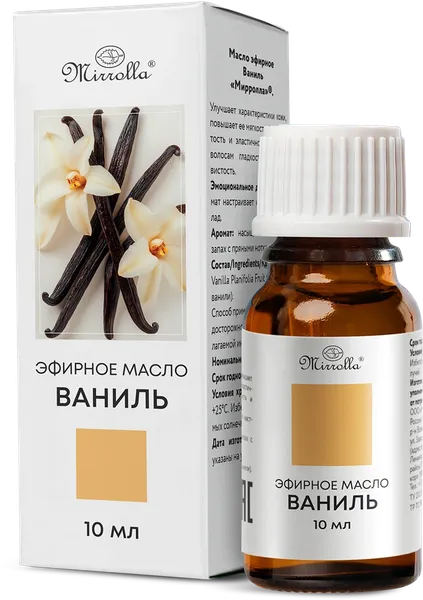 Изображение товара Эфирное масло Mirrolla Ваниль (10мл)