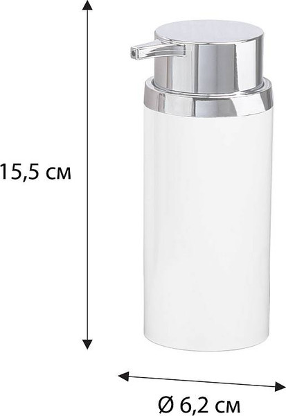 Изображение товара Дозатор для жидкого мыла Fixsen Round White FX-451-1
