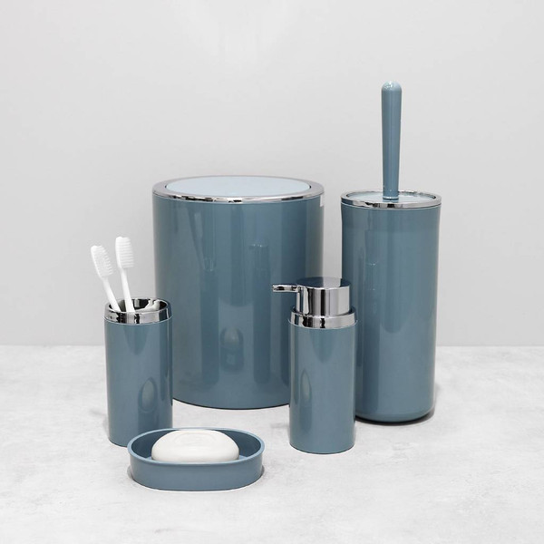 Изображение товара Стакан для зубной щетки Fixsen Round Blue FX-455-3