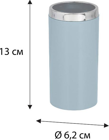 Изображение товара Стакан для зубной щетки Fixsen Round Blue FX-455-3