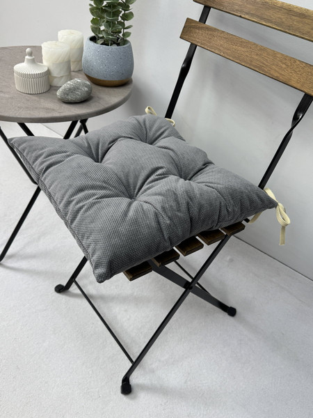 Изображение товара Подушка на стул MATEX Soft Loft / 71-570 (темно-серый)