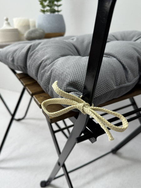 Изображение товара Подушка на стул MATEX Soft Loft / 71-570 (темно-серый)