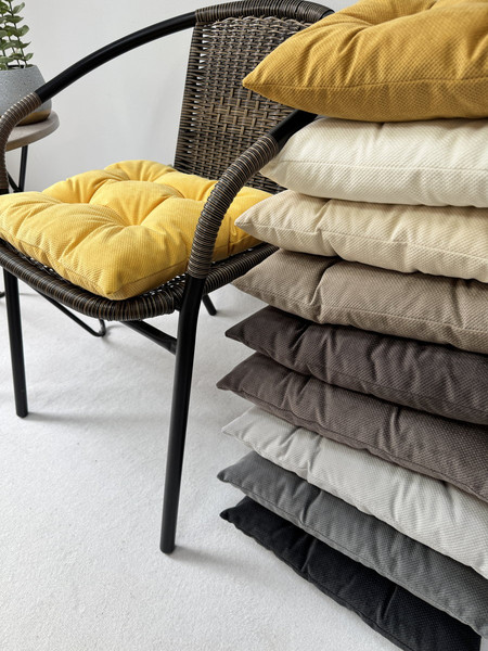 Изображение товара Подушка на стул MATEX Soft Loft / 71-570 (темно-серый)