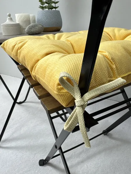 Изображение товара Подушка на стул MATEX Soft Loft / 71-587 (желтый)