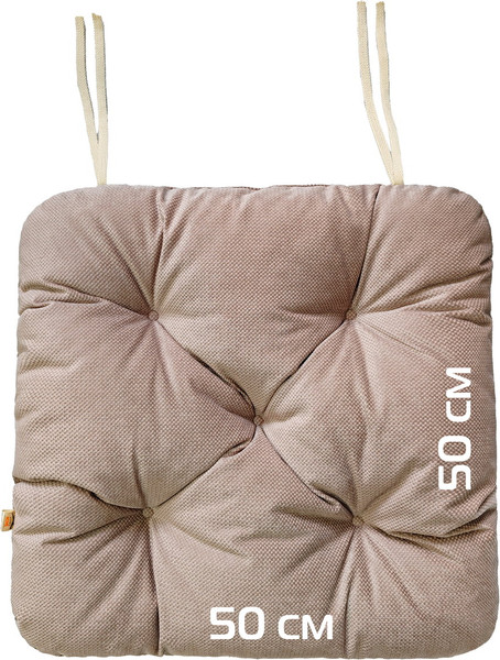 Изображение товара Подушка на стул MATEX Soft Loft / 71-709 (темно-бежевый)