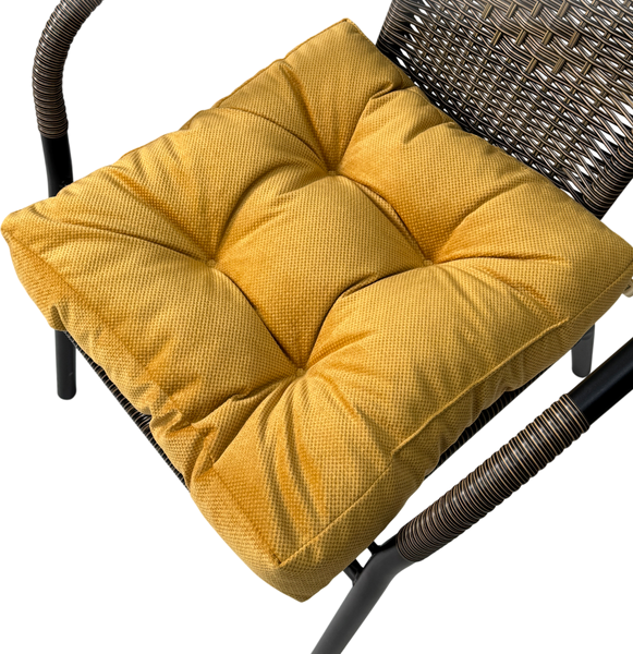 Изображение товара Подушка на стул MATEX Soft Loft / 71-792 (горчичный)