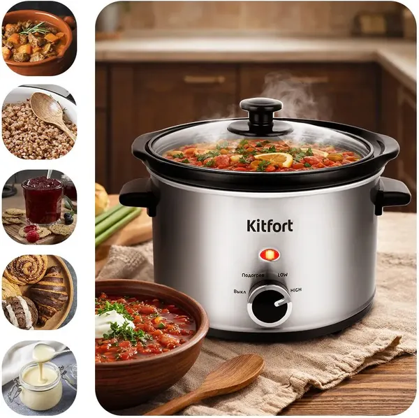 Изображение товара Медленноварка Kitfort KT-206