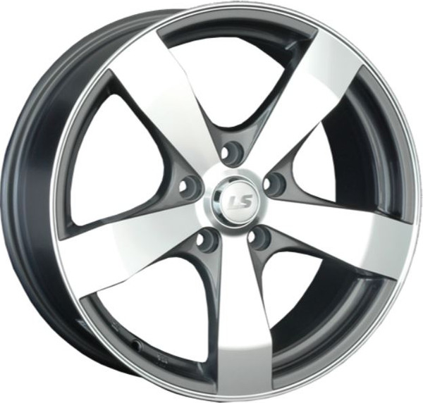 Изображение товара Литой диск LS wheels LS 205 17х7 5х112мм DIA 57.1мм ЕТ 45мм GMF
