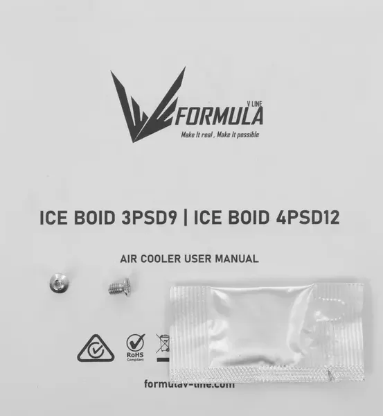 Изображение товара Кулер для процессора Formula Ice Boid 3PSD9