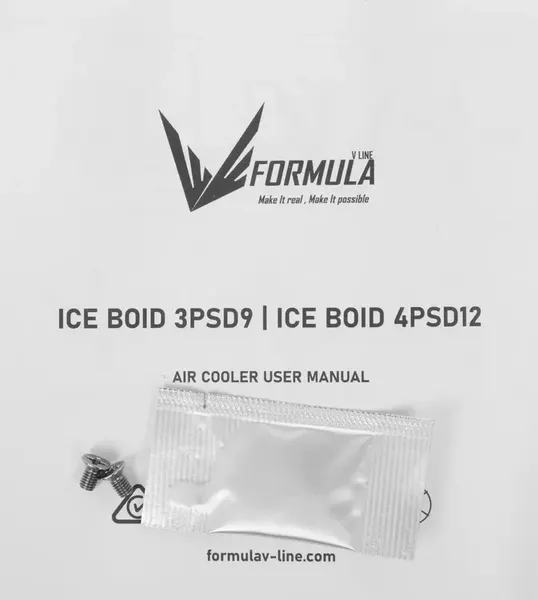Изображение товара Кулер для процессора Formula Ice Boid 4PSD12