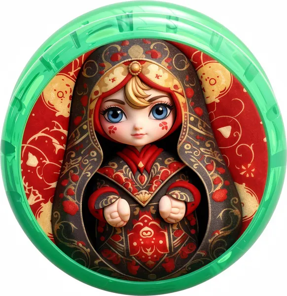Изображение товара Игрушка детская Sima-Land Йо-йо Матрешка / 11004702