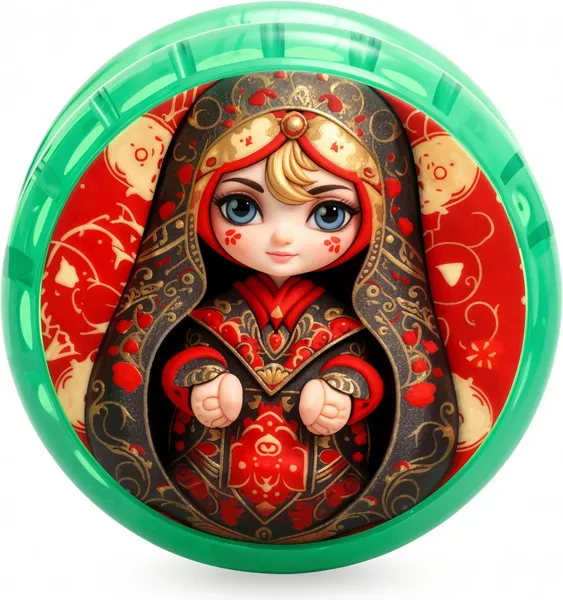 Изображение товара Игрушка детская Sima-Land Йо-йо Матрешка / 11004702