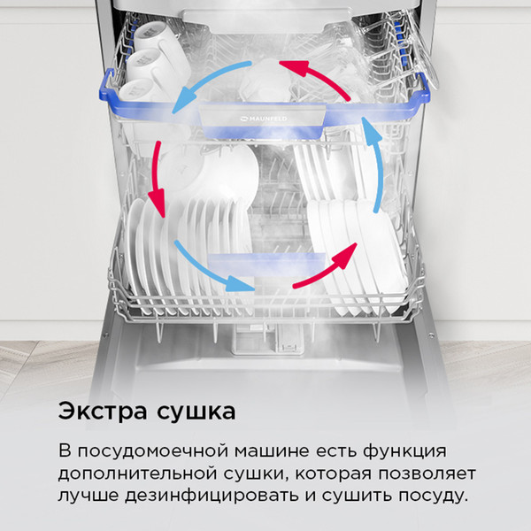 Изображение товара Посудомоечная машина Maunfeld MLP60530M Light Beam