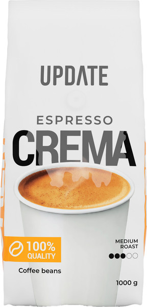 Изображение товара Кофе в зернах UPDATE Espresso Crema (1кг)