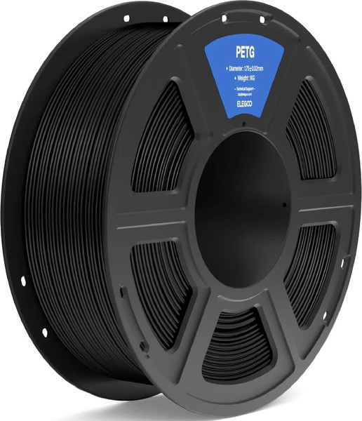 Изображение товара Пластик для 3D-печати Elegoo Petg 50.203.0385 (1кг, черный)
