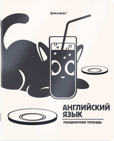 Изображение товара Набор предметных тетрадей Brauberg Кот-непоседа / 405542 (12шт)