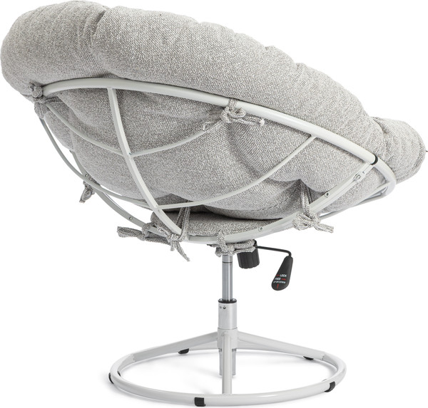 Изображение товара Кресло мягкое Tetchair Cloude Home (белый/букле/серый)