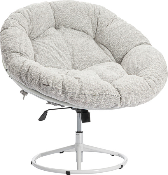 Изображение товара Кресло мягкое Tetchair Cloude Home (белый/букле/серый)