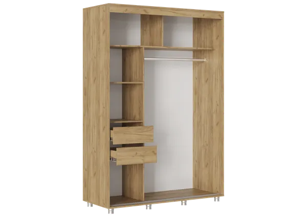 Изображение товара Шкаф-купе СТИЛЬ Форест 1.5м / АГ3 211 (дуб крафт золотой)