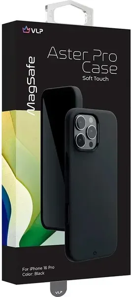 Изображение товара Чехол-накладка VLP AsterPro для Apple iPhone 16 Pro / 10524007 (черный)