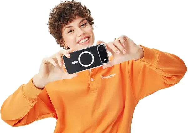 Изображение товара Чехол-накладка uBear Vision Case для Apple iPhone Air / CS536TT66AVS-I25M (прозрачный)