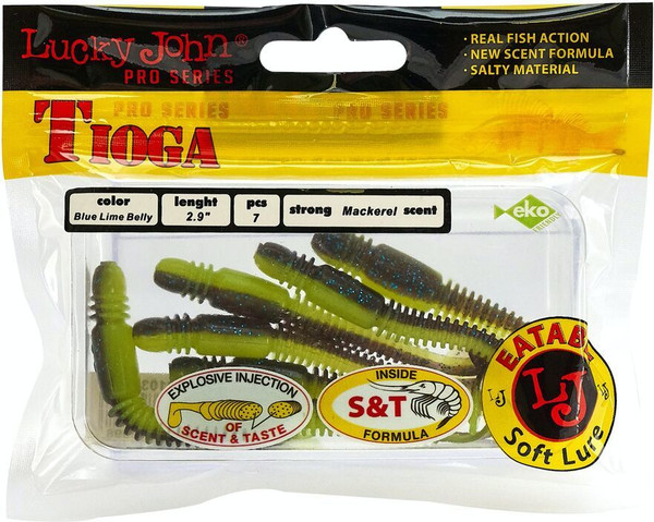 Изображение товара Мягкая приманка Lucky John Pro series Tioga 07.40/T53 (7шт)