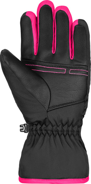 Изображение товара Перчатки лыжные Reusch Alan / 6461115_7003 (р.3, Black/Black/Pink Glo)
